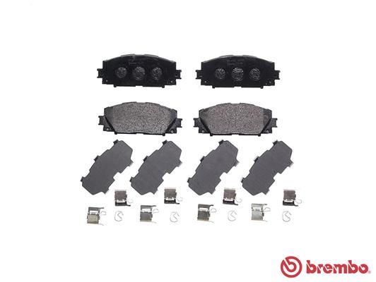 BREMBO Bremsbelagsatz, Scheibenbremse (P 83 141)
