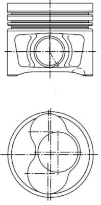 KOLBENSCHMIDT Kolben (40409600)