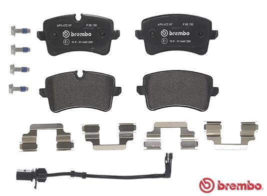 BREMBO Bremsbelagsatz, Scheibenbremse (P 85 150)