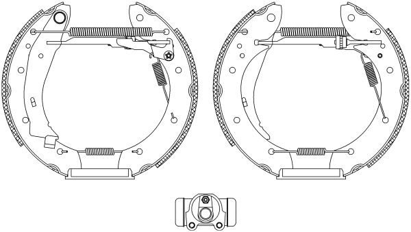 TEXTAR Bremsbackensatz (84053901)