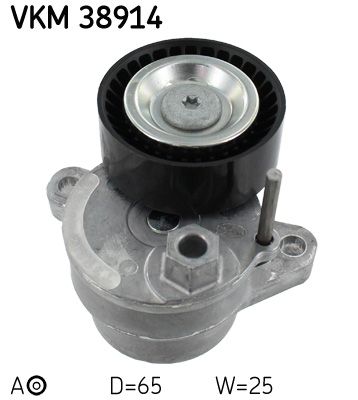 SKF Spannrolle, Keilrippenriemen (VKM 38914)