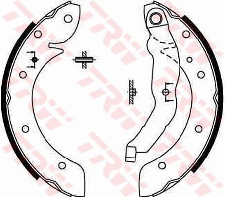 TRW Bremsbackensatz (GS8567)