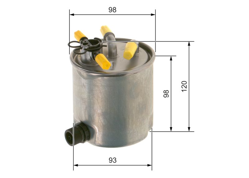 BOSCH Kraftstofffilter (F 026 402 182) BOSCH Kraftstofffilter (F 026 402 182)