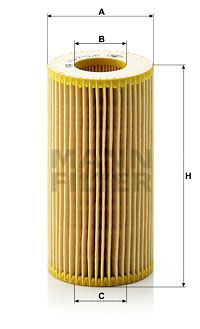 MANN-FILTER Ölfilter (HU 719/8 x)