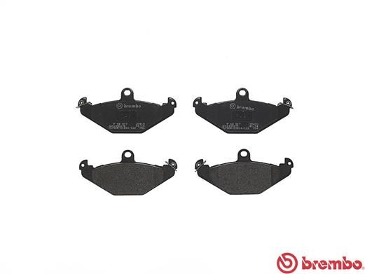 BREMBO Bremsbelagsatz, Scheibenbremse (P 68 017)