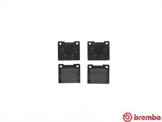 BREMBO Bremsbelagsatz, Scheibenbremse (P 86 001)