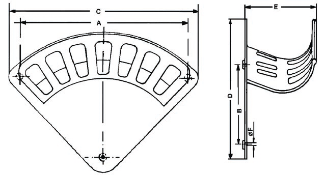 Schlauchhalter, "M" mittel