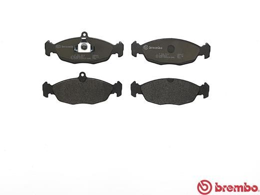 BREMBO Bremsbelagsatz, Scheibenbremse (P 59 011)