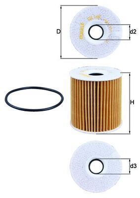 KNECHT Ölfilter (OX 149D)