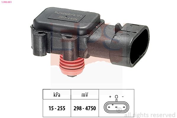 EPS Luftdrucksensor, Höhenanpassung (1.993.051)