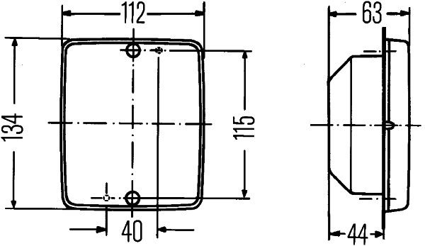 HELLA Blinkleuchte (2BA 003 236-541)