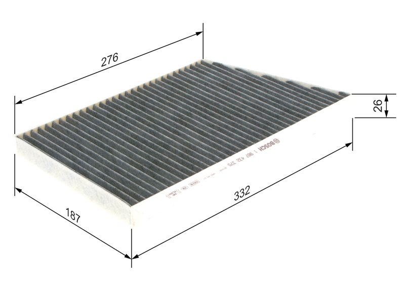 BOSCH Filter, Innenraumluft (1 987 432 370) BOSCH Filter, Innenraumluft (1 987 432 370)