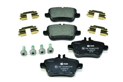 HELLA Bremsbelagsatz, Scheibenbremse (8DB 355 019-641)