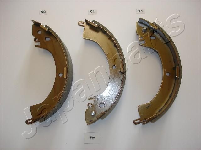 JAPANPARTS Bremsbackensatz (GF-501AF)
