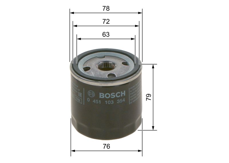 BOSCH Ölfilter (0 451 103 354) BOSCH Ölfilter (0 451 103 354)