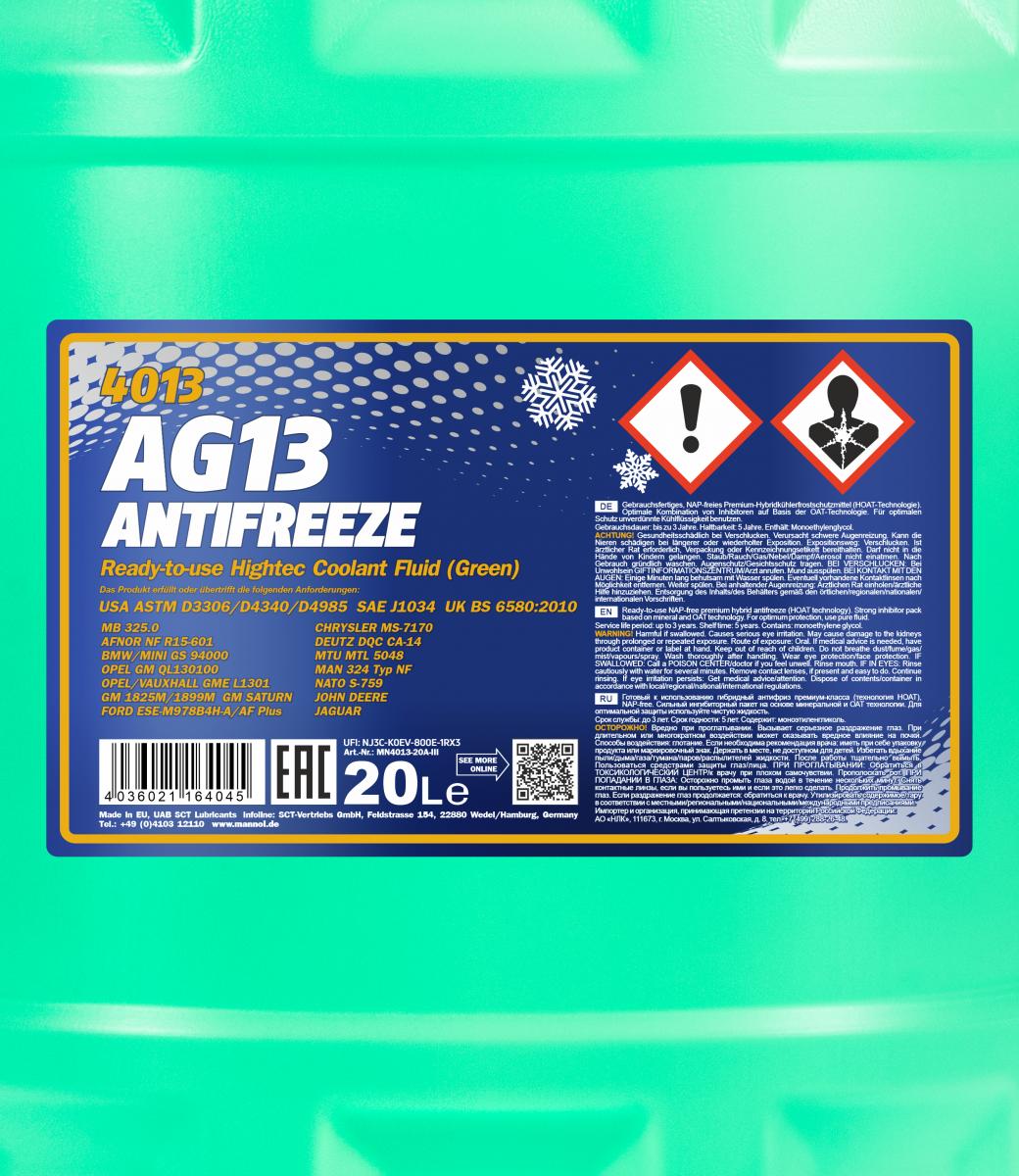 MN Antifreeze AG 13 (-40) Hightec
