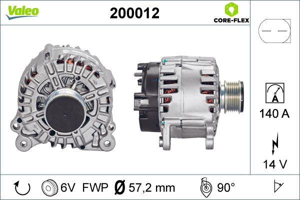 VALEO Generator (200012) 3276422000127 200012