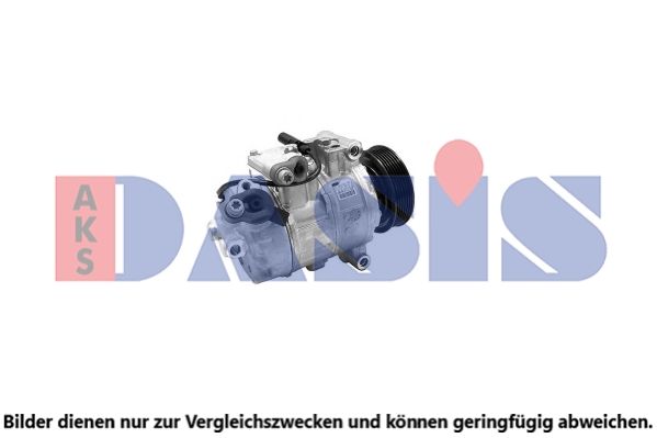 AKS DASIS Kompressor, Klimaanlage (852537N)