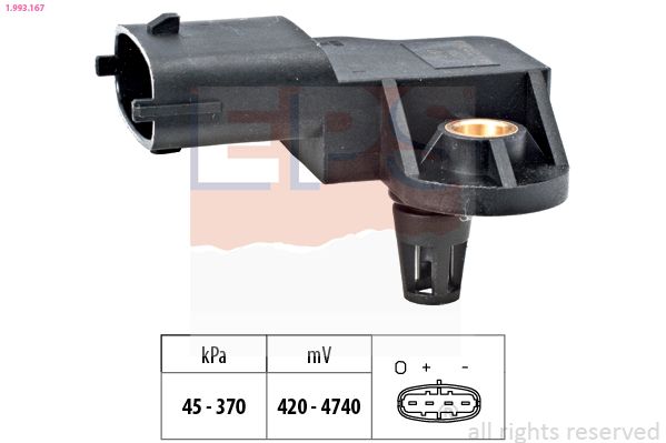 EPS Luftdrucksensor, Höhenanpassung (1.993.167)