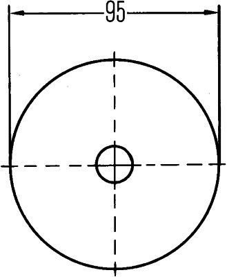 HELLA Rückstrahler (8RA 002 016-121)