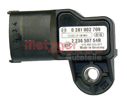 METZGER Sensor, Ansauglufttemperatur (0906116)