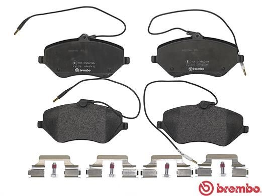 BREMBO Bremsbelagsatz, Scheibenbremse (P 61 078)