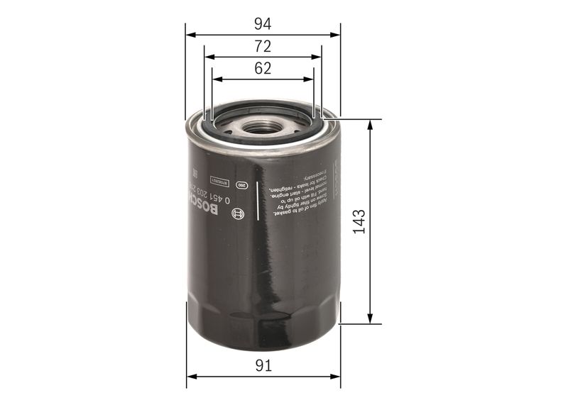 BOSCH Ölfilter (0 451 203 218) BOSCH Ölfilter (0 451 203 218)