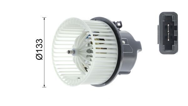 MAHLE Innenraumgebläse (AB 67 000P) MAHLE Innenraumgebläse (AB 67 000P)