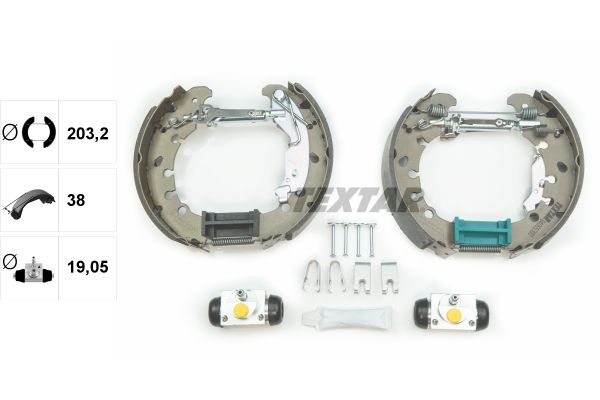 TEXTAR Bremsbackensatz (84065300) TEXTAR Bremsbackensatz (84065300)
