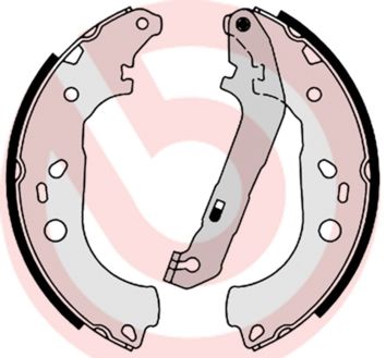 BREMBO Bremsbackensatz (S 24 534)