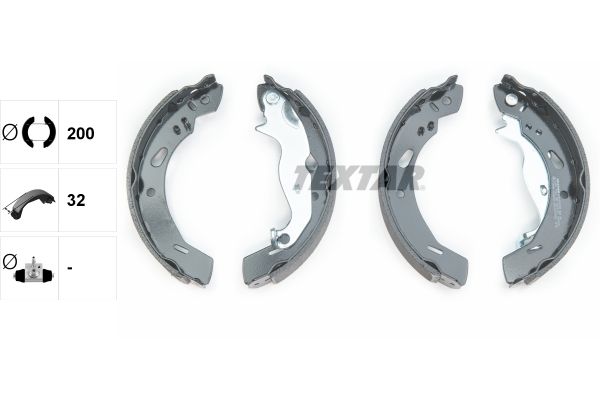 TEXTAR Bremsbackensatz (91069200)