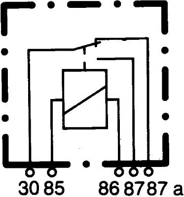 HELLA Relais, Arbeitsstrom (4RD 933 332-041)