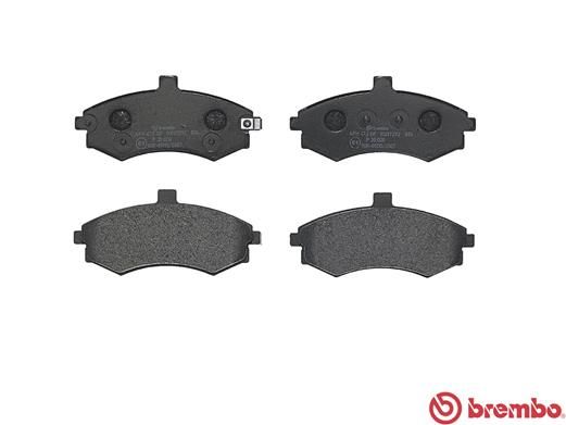 BREMBO Bremsbelagsatz, Scheibenbremse (P 30 020)