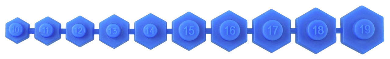 Steckschlüssel Einsätze, magnetisch, SW10-19 (KL-4080-100)