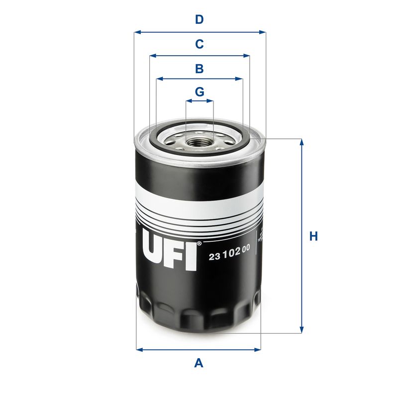 UFI Ölfilter (23.102.00)