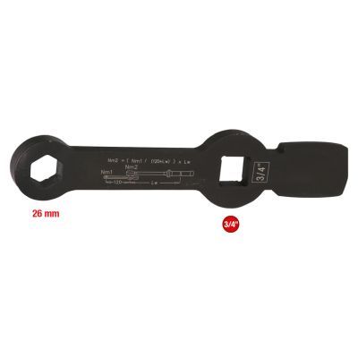 KS TOOLS Schlagschlüssel, Bremssattelverschraubung (517.0926)