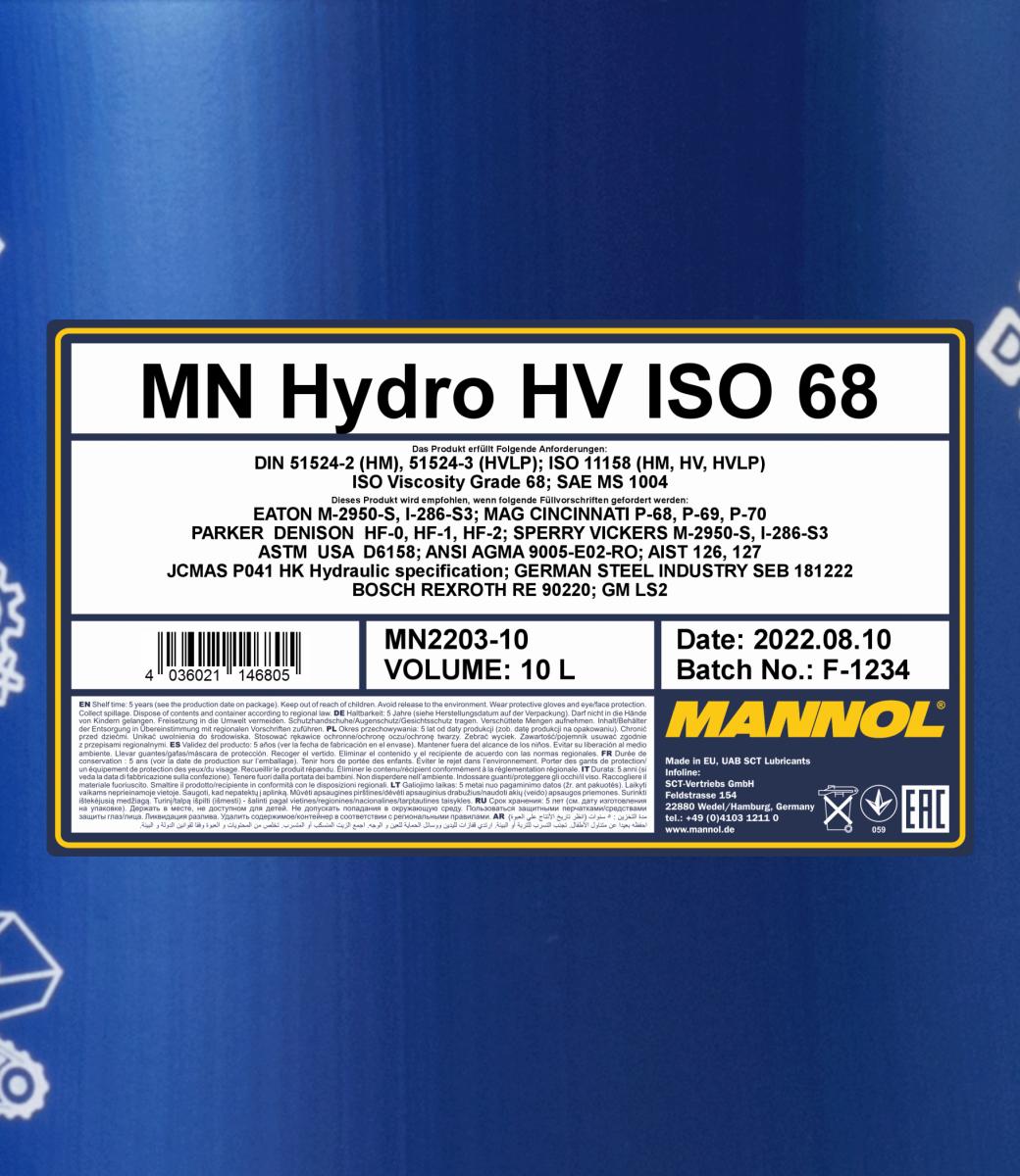 MN Hydro HV ISO 68 4036021146805 MN2203-10