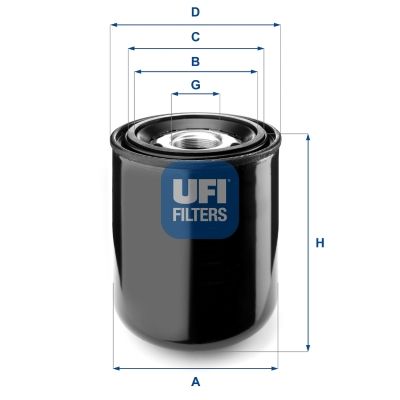 UFI Lufttrocknerpatrone, Druckluftanlage (27.259.00)