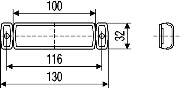 HELLA Begrenzungsleuchte (2TM 008 645-941)