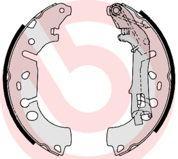 BREMBO Bremsbackensatz (S 23 531) Thumbnail
