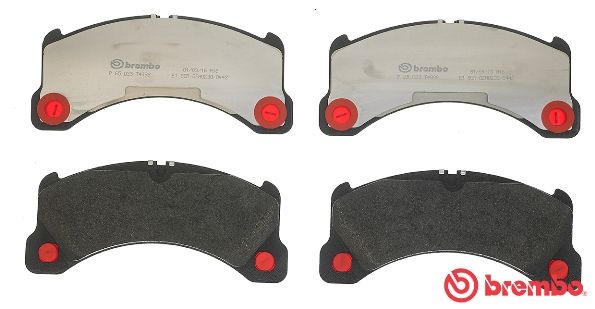 BREMBO Bremsbelagsatz, Scheibenbremse (P 65 033)