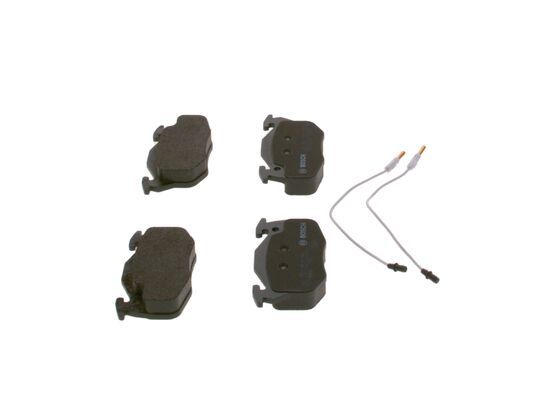 BOSCH Bremsbelagsatz, Scheibenbremse (0 986 469 860)
