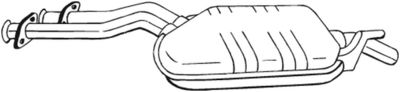 BOSAL Mittelschalldämpfer (175-191) BOSAL Mittelschalldämpfer (175-191)