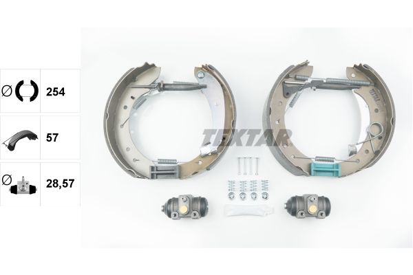 TEXTAR Bremsbackensatz (84049600)