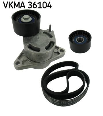 SKF Keilrippenriemensatz (VKMA 36104)
