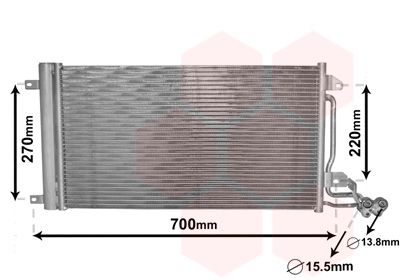 VAN WEZEL Kondensator, Klimaanlage (49005038) VAN WEZEL Kondensator, Klimaanlage (49005038)