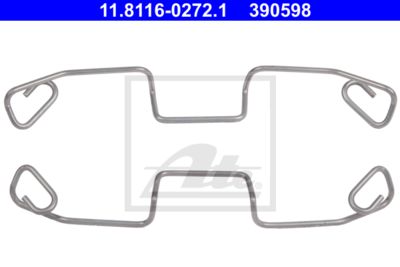 ATE Feder, Bremssattel (11.8116-0272.1) ATE Feder, Bremssattel (11.8116-0272.1)