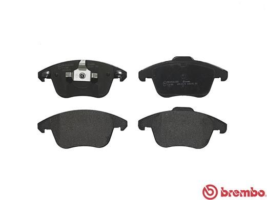 BREMBO Bremsbelagsatz, Scheibenbremse (P 61 086)