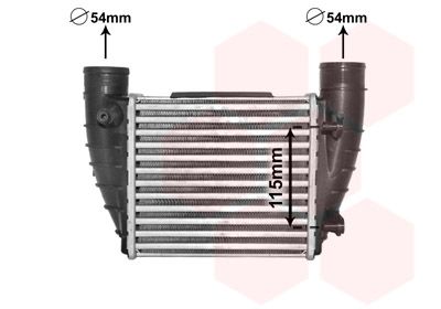 VAN WEZEL Ladeluftkühler (03004364) Thumbnail