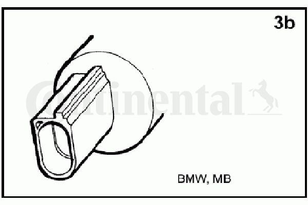 CONTINENTAL/VDO Waschwasserpumpe, Scheinwerferreinigung (246-086-001-007Z) 4103590672315 246-086-001-007Z